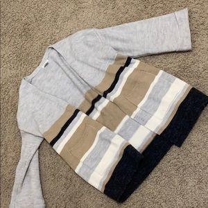 Neutral color, oversized cardigan